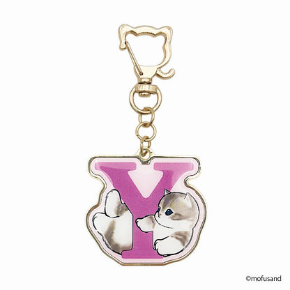 mofusand Mofumofu Store Initial Keychain Y mofusand mofumofuMarket