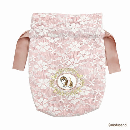 mofusand Okime DrawString 레이스 X 자수 PK