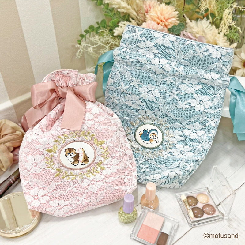 mofusand Okime DrawString 레이스 X 자수 PK