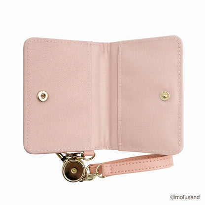 mofusand オープンパスケース(うさぎ ちらし)