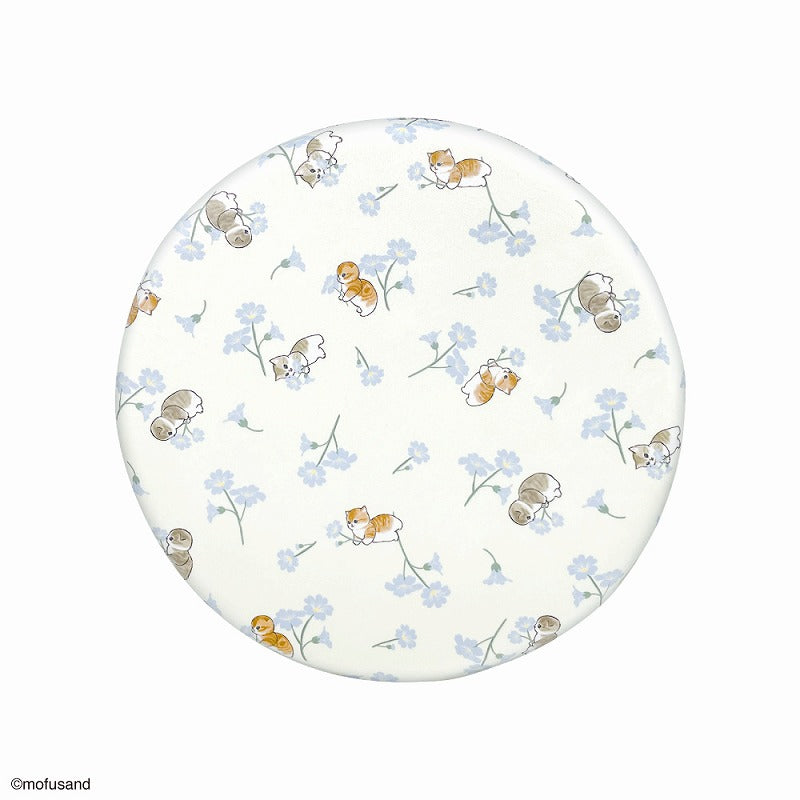 mofusand 低反発もちもちシートクッション フラワー NV