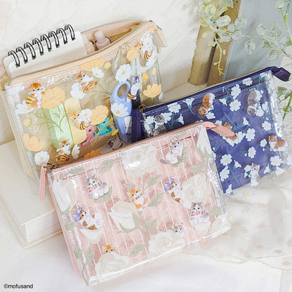 mofusand 3 Pocket Pouch Flower NV