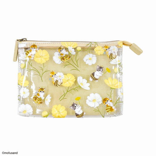 mofusand 3 Pocket Pouch Flower YE