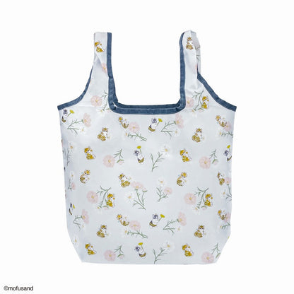 mofusand エコバッグ フラワー BL