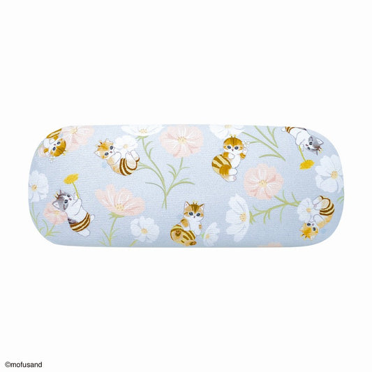 mofusand Glasses case flower BL