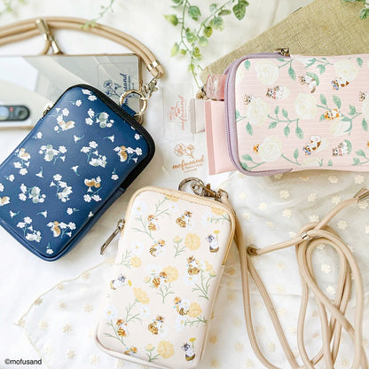 mofusand Fontab & Shoulder Pouch Flower YE