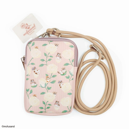 mofusand Fontab & Shoulder Pouch Flower PK
