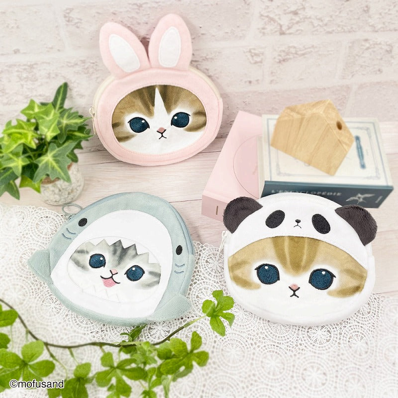 mofusand Tissue pouch softly (Panda)