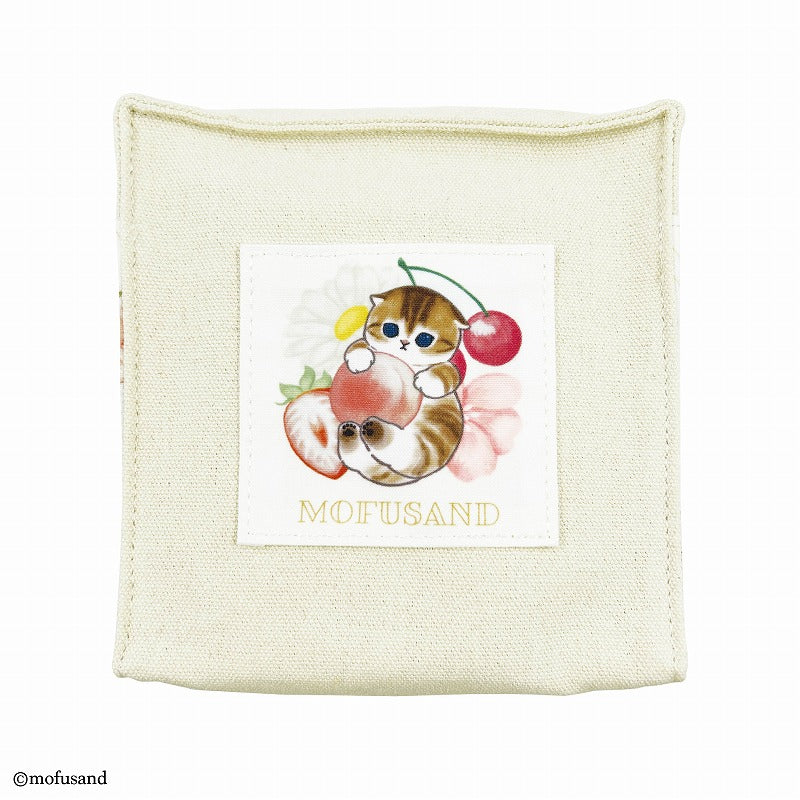 mofusand mofumofu存储方形化妆品小袋Latis WH