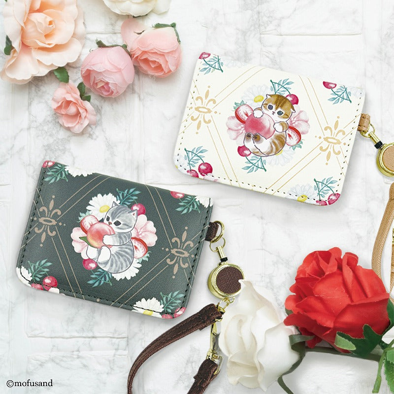 mofusand Mofumofu Store 2 배 패스 케이스 Latis wh