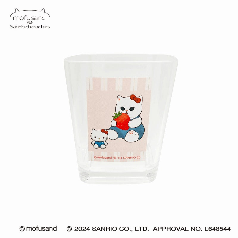 mofusand×三麗鷗 方形不倒翁（Hello Kitty）