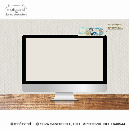 mofusand×三丽鸥 角色备忘录（粉红色）