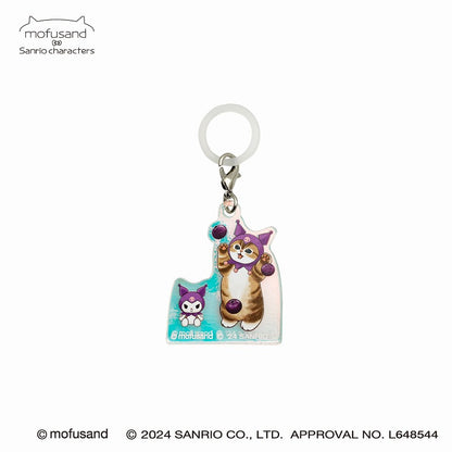 mofusand× Sanrio Characters Hologram Mushi Charm (Cromi)