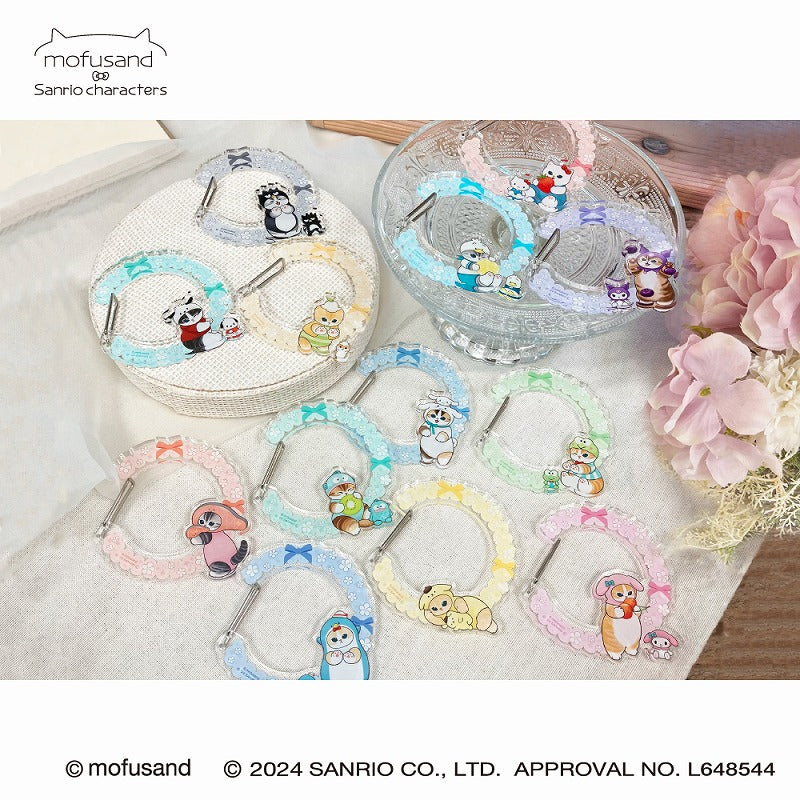 mofusand×三麗鷗 登錄器配件（Kuromi）