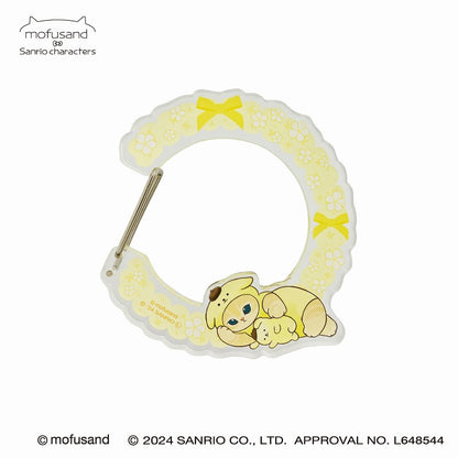 mofusand×三麗鷗 登山扣配件（蓬鬆蛋白）