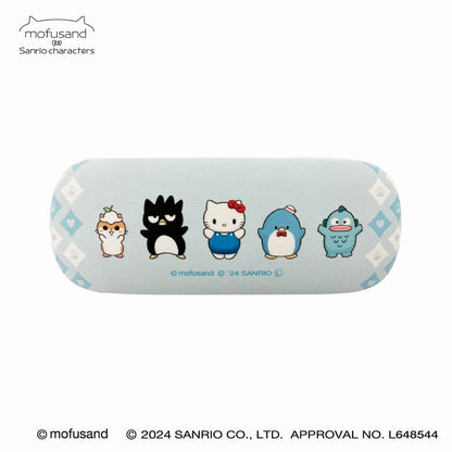 mofusand×サンリオキャラクターズ メガネケース(ブルー)