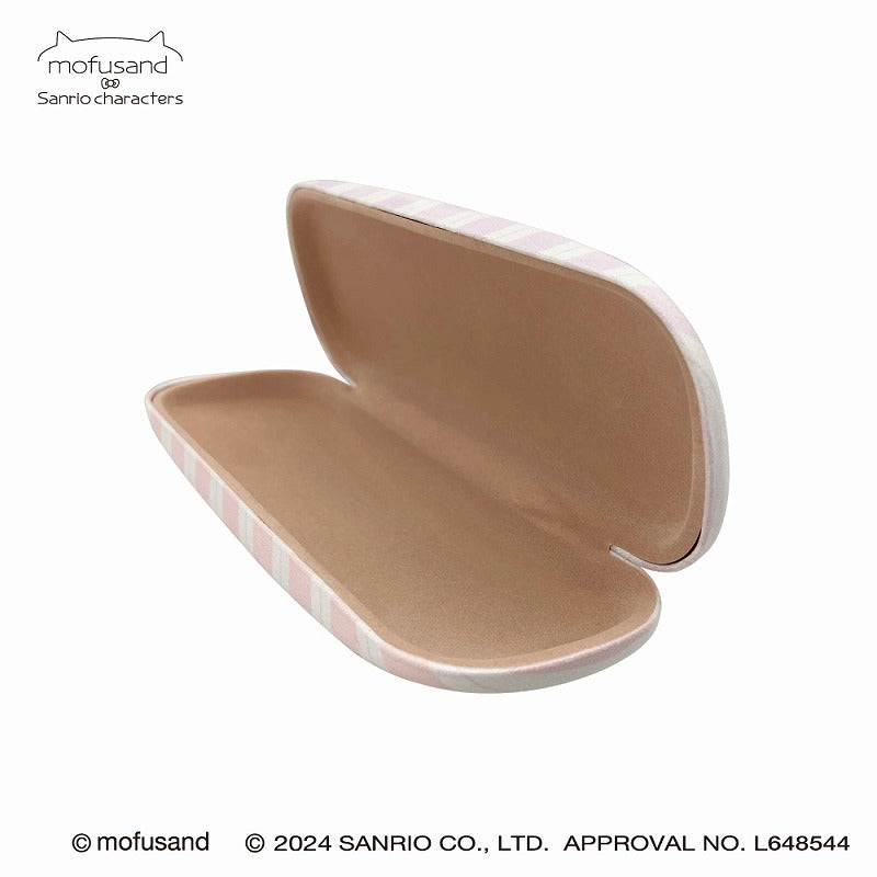 mofusand×サンリオキャラクターズ メガネケース(ピンク)