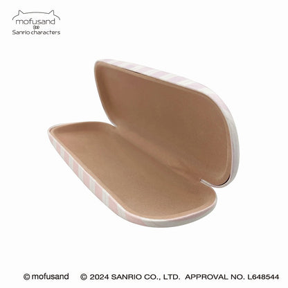 mofusand×サンリオキャラクターズ メガネケース(ピンク)