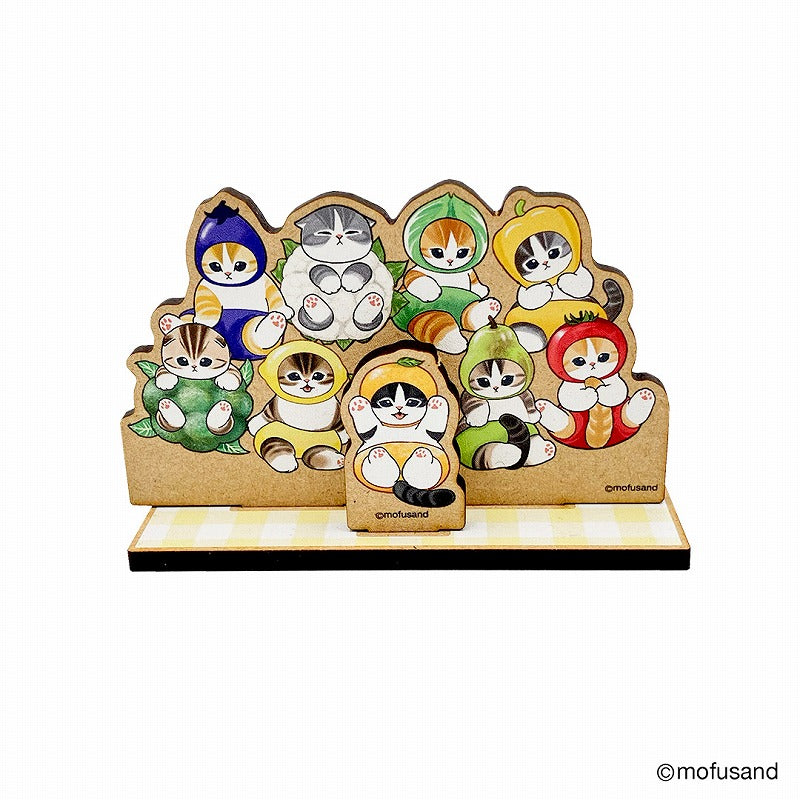 mofusand Mofumofu Marche Wooden Stand (set)