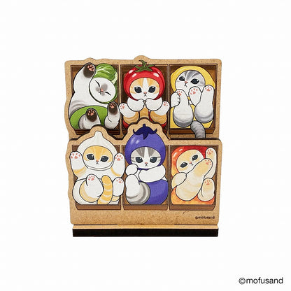 mofusand Mofumofu Marche Wooden Stand (wooden box)