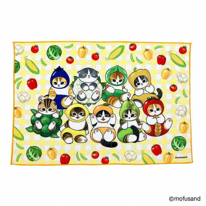 mofusand Mofumofu Marche Coaster & Luncheon Mat