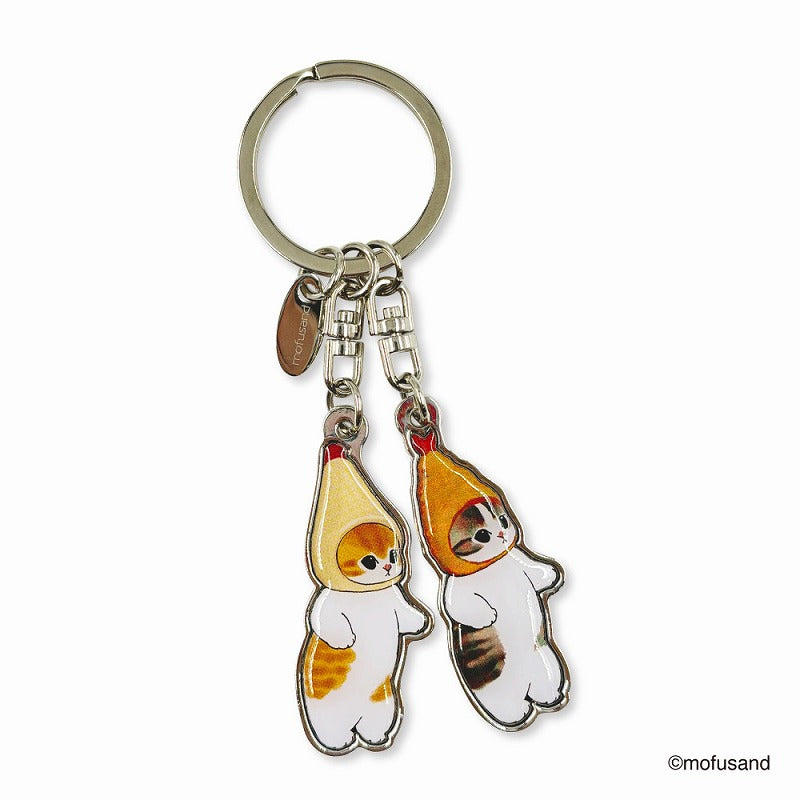 mofusand PVC case key chain (shrimp)