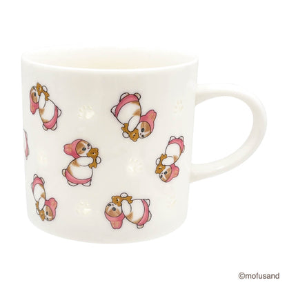 mofusand Translucent Mug (Rabbit Meow)