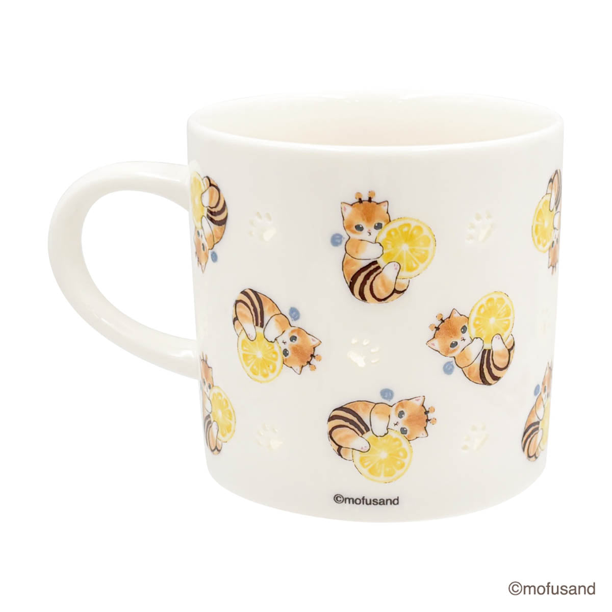 mofusand Translucent Mug (Bee Meow)