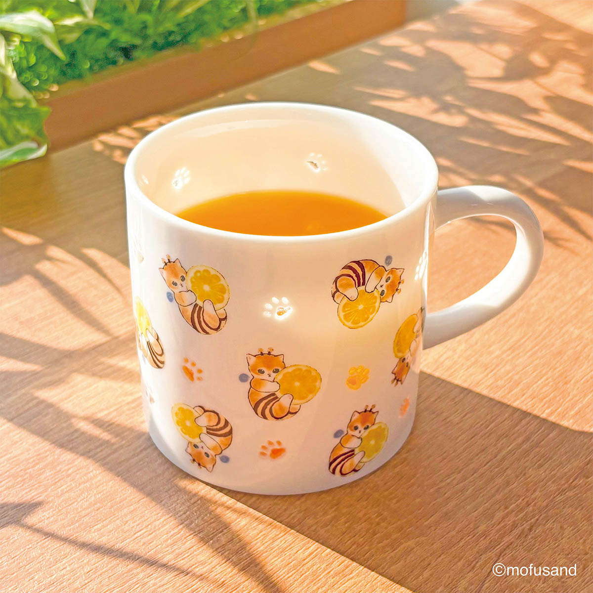 バフ工房 モジー商品 mofusand 透かしマグ(はちにゃん) | mofusandもふもふマーケット