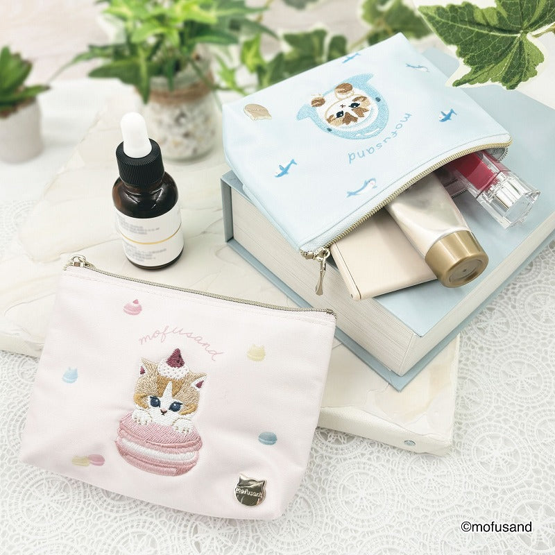 mofusand Tissue pouch pastel