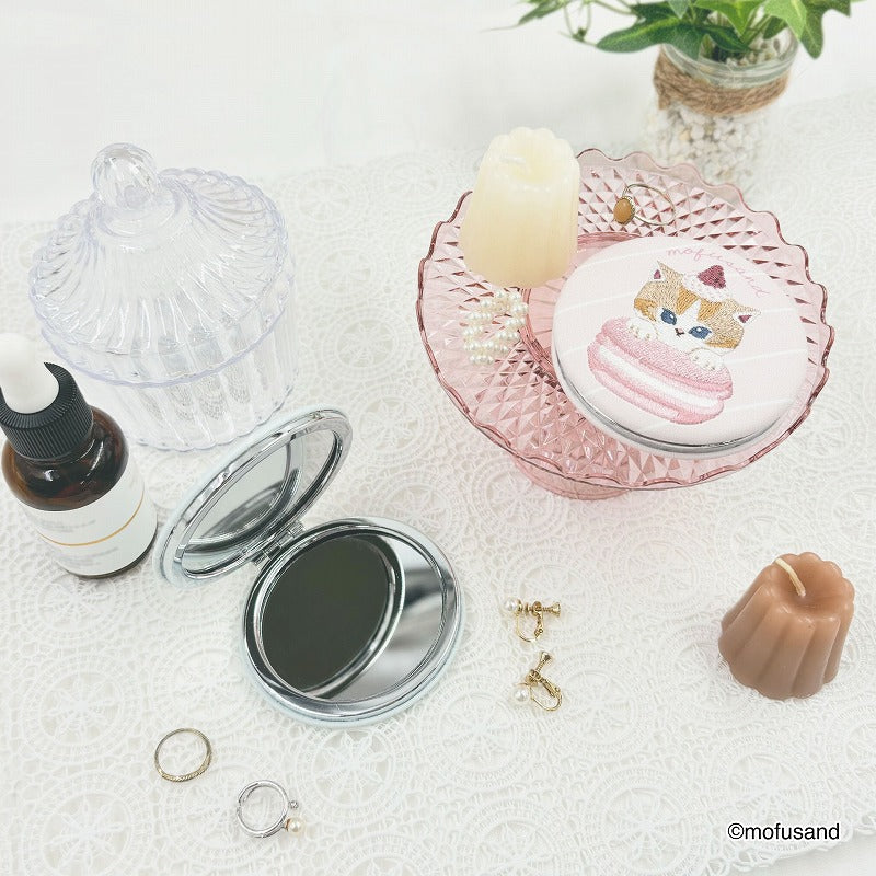 mofusand Compact mirror pastel (Makaron)