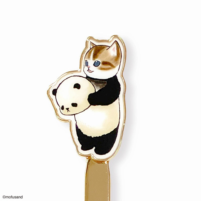 mofusand Clip key charm (panda)