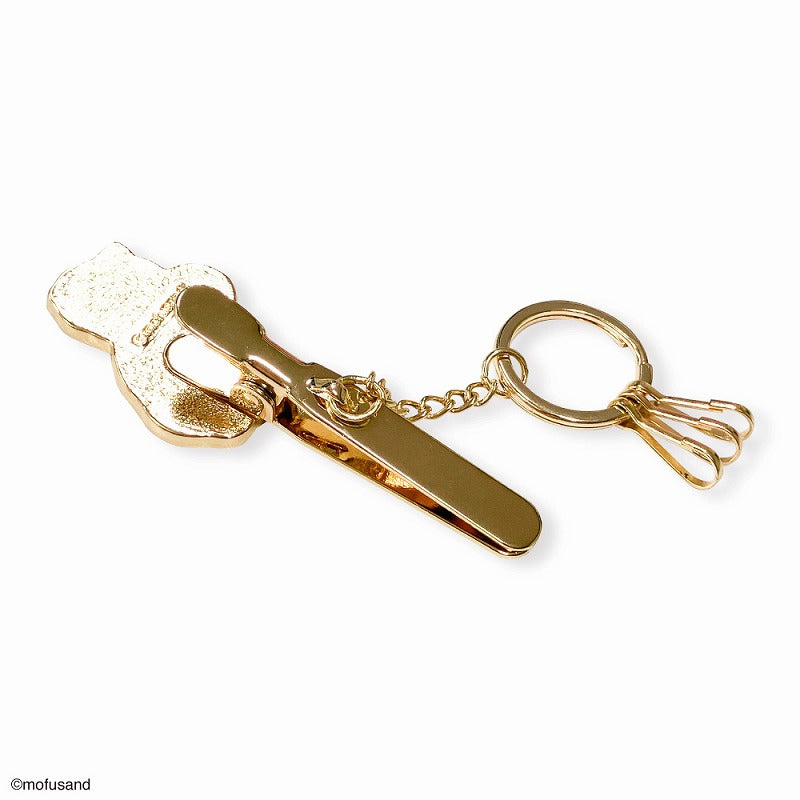 mofusand Clip key charm (strawberry)