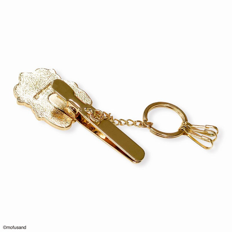 mofusand Clip key charm (cherries)