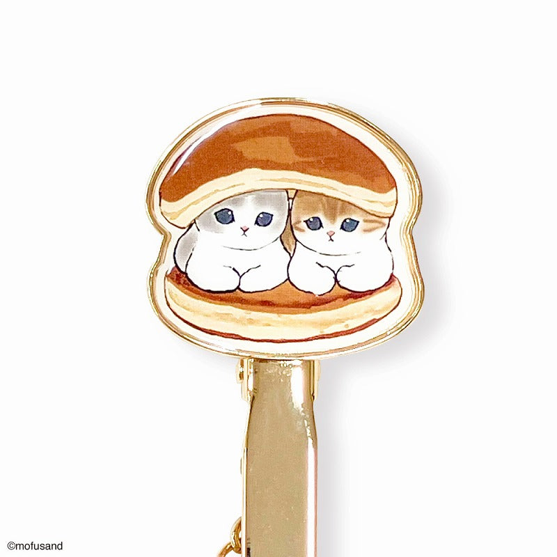 mofusand Clip key charm (dorayaki)