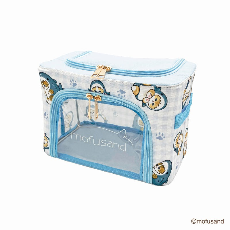 mofusand Folding storage BOX small (Shark Meow)