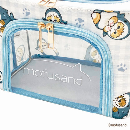 mofusand Folding storage BOX small (Shark Meow)