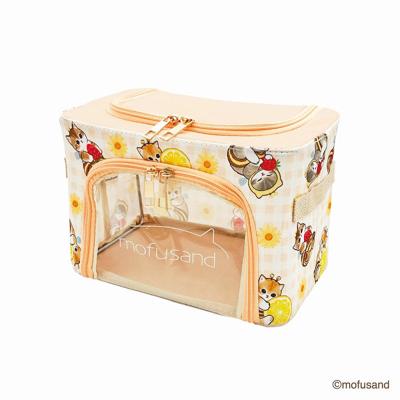 mofusand Folding storage BOX small (Bee Meow)