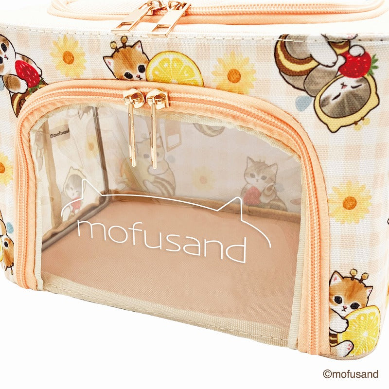 mofusand Folding storage BOX small (Bee Meow)