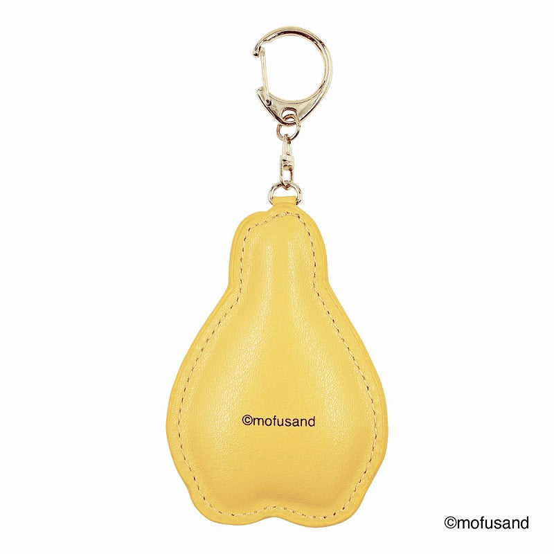 mofusand Fluffy moko emblem key chain (Shrimp Meow)