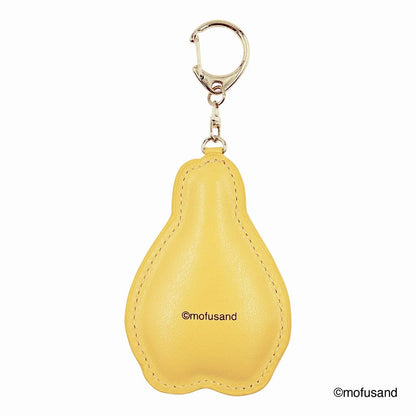 mofusand Fluffy moko emblem key chain (Shrimp Meow)