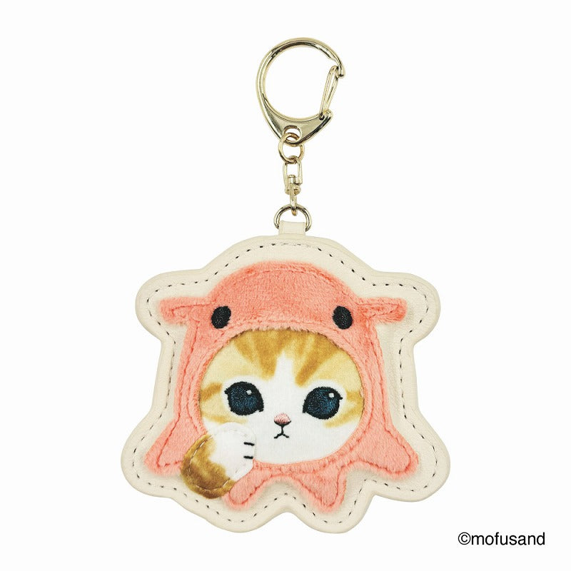 mofusand ふわもこワッペンキーホルダー(めんだこにゃん)