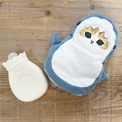 mofusand Hot Water Bottle (Shark Meow)