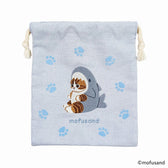 mofusand 드로 스트링 플록 (drawstring flocky) (상어냥)