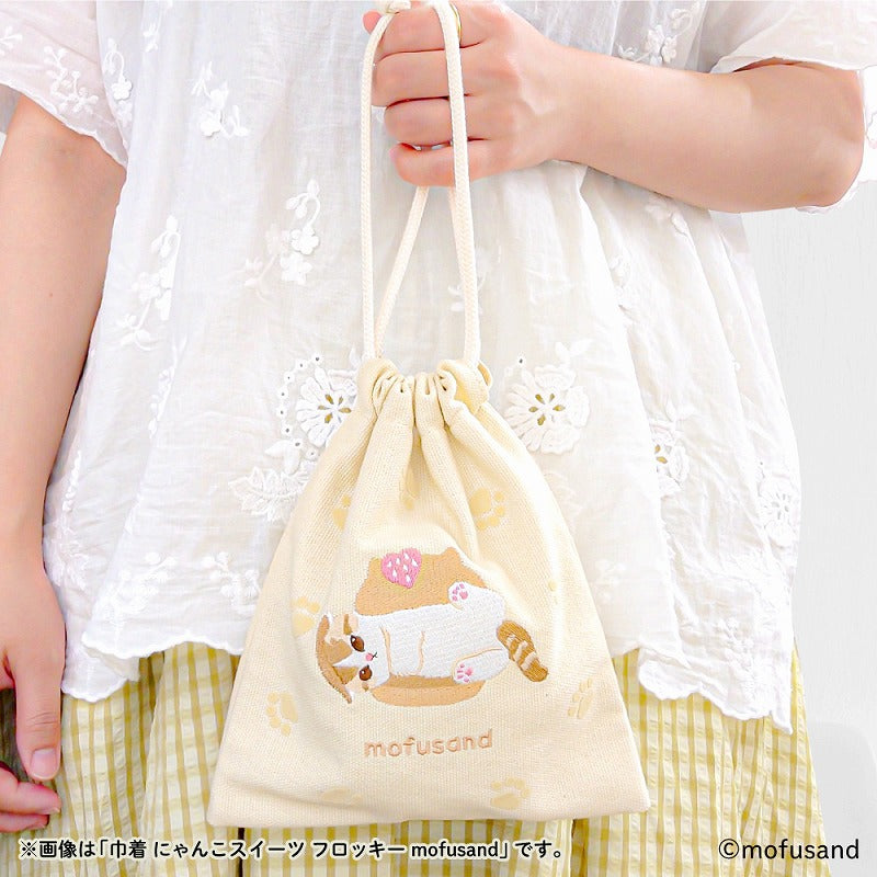 mofusand 드로 스트링 플록 (drawstring flocky) (상어냥)