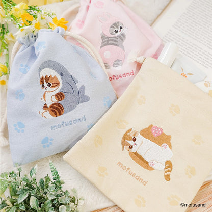 mofusand 드로 스트링 플록 (drawstring flocky) (상어냥)