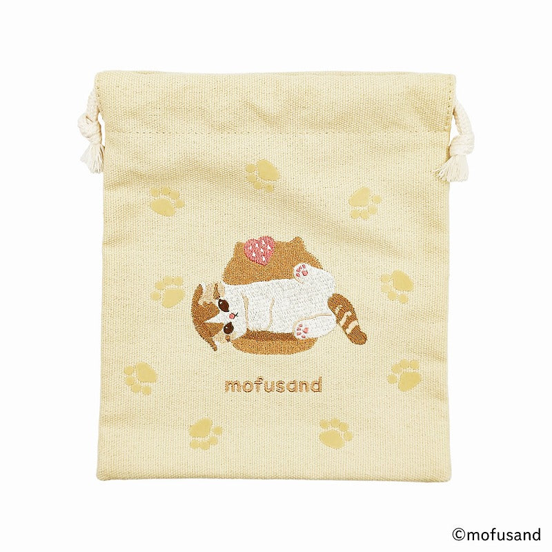 mofusand 巾着 フロッキー(にゃんこスイーツ)