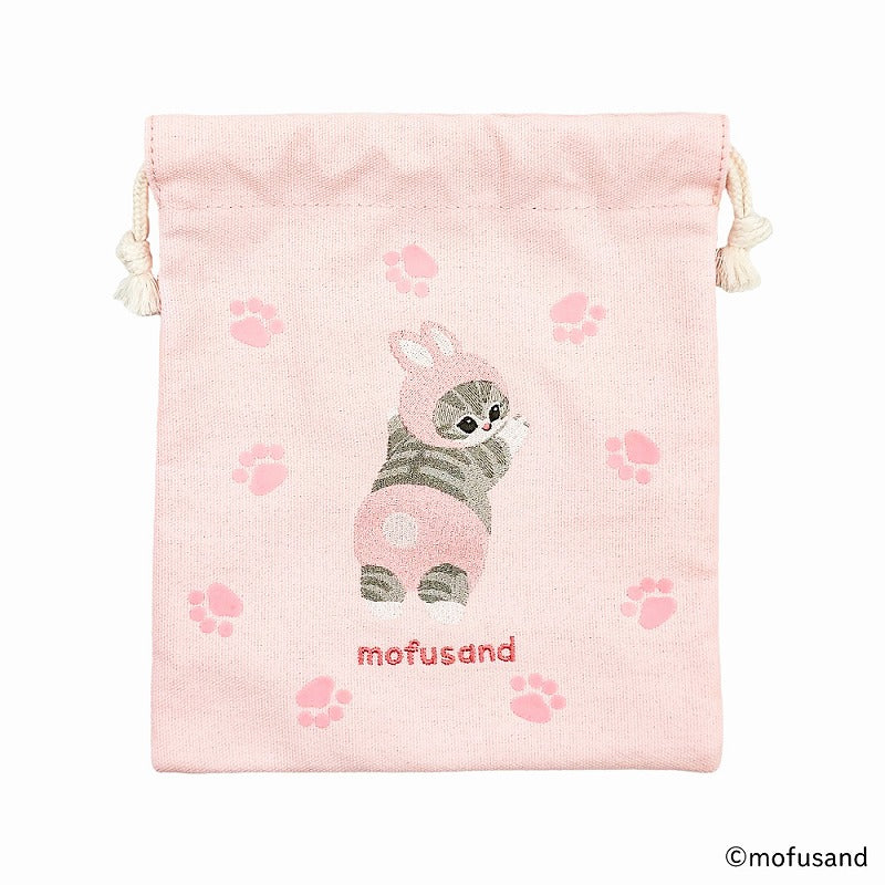 mofusand 巾着 フロッキー(うさにゃん)