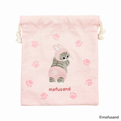 mofusand 巾着 フロッキー(うさにゃん)