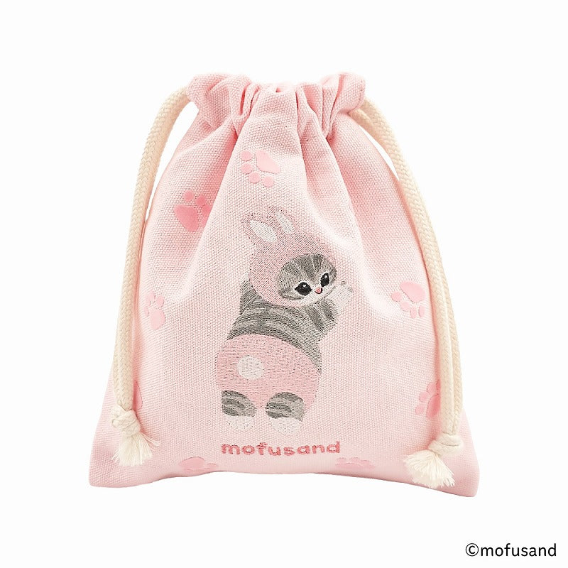 mofusand 巾着 フロッキー(うさにゃん)